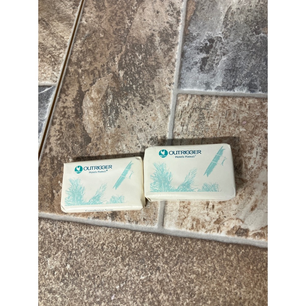 Outrigger Hotels Hawaii Tone Dial Deodorant Soap Bar Lot‎ Travel Size